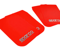 Универсальные большие брызговики SPARCO красные_4