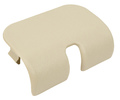 Заглушка накладки передней обивки крыши (травмозащиты) бежевая для ВАЗ 2101-2107_0