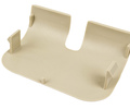 Заглушка накладки передней обивки крыши (травмозащиты) бежевая для ВАЗ 2101-2107_11