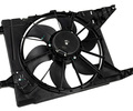 Вентилятор охлаждения BYSUN PARTS с кожухом под кондиционер для 16 кл Лада Ларгус_0