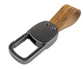 Алюминиевый чехол ключа Sal-Man с брелоком (текстура коричневого дерева) для Лада Приора, Калина, Калина 2, Гранта, Гранта FL до 2019 г.в. и с 2023 г.в., Датсун_16