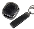 Алюминиевый чехол ключа Sal-Man с брелоком (черный с текстурой кожи) для Лада Приора, Калина, Калина 2, Гранта, Гранта FL до 2019 г.в. и с 2023 г.в., Датсун_12