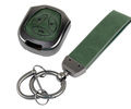 Алюминиевый чехол ключа Sal-Man с брелоком (зеленый с текстурой кожи) для Лада Приора, Калина, Калина 2, Гранта, Гранта FL до 2019 г.в. и с 2023 г.в., Датсун_11