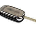 Алюминиевый чехол ключа Sal-Man с брелоком (серый с текстурой кожи) для Лада Веста, Икс Рей, Ларгус FL, Лада Гранта FL 2018-2023 г.в._20