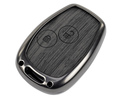 Алюминиевый чехол ключа Sal-Man с брелоком (текстура черного дерева) для Лада Ларгус_13