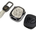 Пульт центрального замка Норма с чипом и алюминиевым чехлом (текстура серого дерева) для Лада Приора, Калина, Калина 2, Гранта, Гранта FL до 2019 г.в. и с 2023 г.в., Датсун_0