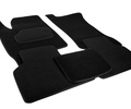 Салонные ворсовые коврики REZKON для ВАЗ 2110-2112_0