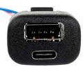 Зарядное устройство Штат с разъемами USB и Type-C для ВАЗ 2108-21099, 2110-2112 с европанелью, 2113-2115, Лада Калина, Нива Тревел, Шевроле Нива _8