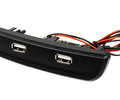 Зарядное устройство USB 3.0 АПЭЛ на 2 слота в подлокотник для Лада Веста, Икс Рей, Ларгус FL_0