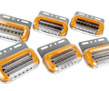 Боковые диодные габаритные фонари (12v) 6шт с подсветкой колеса в железном корпусе для грузового транспорта_9