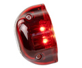 Диодные красные фонари освещения номерного знака АвтоСфера ПН-01022 LED (Волна) для грузового транспорта_15