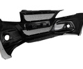 ХалявING! Передний бампер Razor в цвете Снежная Королева (690) с черным глянцевым выделением для Лада Гранта_7