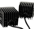 Двухрежимные универсальные светодиодные ПТФ Sal-Man 51W 8600lux (бело-синий 6000К и желтый 3000К) 3 линзы_18