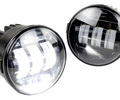 Двухцветные диодные ПТФ Sal-Man 29W 4600lux (бело-синий 6000К и желтый 3000К) для Ниссан, Инфинити_8