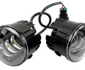 Двухцветные диодные ПТФ Sal-Man 29W 4600lux (бело-синий 6000К и желтый 3000К) для Ниссан, Инфинити_9