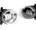 Двухцветные диодные ПТФ Sal-Man 29W 4600lux (бело-синий 6000К и желтый 3000К) для Ауди А4, А5, А6, Q5_9