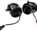 Двухцветные диодные ПТФ Sal-Man 29W 4600lux (бело-синий 6000К и желтый 3000К) для Ауди А4, А5, А6, Q5_12