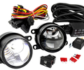 Комплект подключения ПТФ Sal-Man 16000lux (ближний свет 70W и дальний 60W) с защитой от перегрева для Лада Искра, Искра Кросс_0