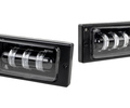 Светодиодные ПТФ Sal-Man 29W 4600lux 3 полосы двухцветные (бело-синий 6000К и желтый 3000К) для ВАЗ 2110-2112, 2113-2115, Шевроле Нива до рестайлинга 2009 года_12