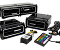 Сопла (дефлекторы) панели приборов с RGB подсветкой для ВАЗ 2108-21099, 2113-2115_0