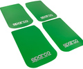 Универсальные большие брызговики SPARCO зеленые_7