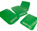 Универсальные большие брызговики SPARCO зеленые_8