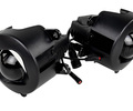 Комплект подключения ПТФ Sal-Man 120W 32000lux (ближний, дальний) с рамками (кронштейнами) для Лада Нива Тревел RS(26)_23