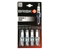Комплект свечей зажигания Brisk SUPER R для 8 кл инжекторных ВАЗ 2108-21099, 2110-2112, 2113-2115, Гранта, Калина, Приора, Датсун_7
