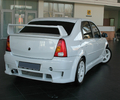 Задний бампер POWER DM для Renault Logan_0