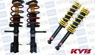 Комплект передней и задней масляной подвески KYB Premium (Каяба)  в сборе с занижением 30 мм для Лада Приора