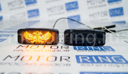 led повторители поворотника со стробоскопом оранжевые с гербом (двуглавый орел) для ВАЗ 2108-21099, 2110-2112, 2113-2115, Лада Калина, Приора, Гранта