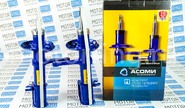 Стойки передней подвески АСОМИ sport газомасляные с занижением 40 мм для Лада Гранта Спорт, Калина 2 Спорт