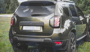 Спойлер КАРТ под покраску для renault duster с 2015 г.в.