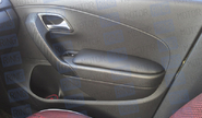 Подлокотники для передних дверей armauto для volkswagen polo 2009-2020 г.в