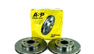 Халявing! Вентилируемые тормозные диски asp 2110 r13 без насечек и перфорации для ВАЗ 2110-2112, Лада Гранта, Калина