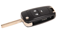 Выкидной ключ зажигания без платы с брелоком на 3 кнопки и логотипом бренда для Шевроле Круз