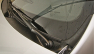Накладка в проём стеклоочистителей (жабо) ТюнАвто для renault duster 2010-2021 г.в.