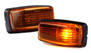 Комплект оранжевых указателей поворота ОСВАР на крылья для ВАЗ 2113-2115, Шевроле Нива