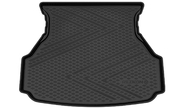 Полиуретановый коврик rezkon с узором Ромб в багажник для Лада Гранта fl лифтбек с 2018 г.в.