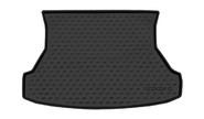 Пластиковый коврик rezkon с узором Ромб в багажник для Лада Калина 2, Гранта fl универсал
