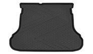 Полиуретановый коврик rezkon с узором Ромб в багажник для Лада Веста, Веста ng седан