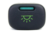 Пересвеченная кнопка салонного освещения с индикацией для ВАЗ 2113-2115, Лада Калина, Нива Тревел, Шевроле Нива