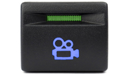Пересвеченная кнопка включения видеорегистратора с индикацией для Лада Приора, Калина 2, Гранта, Гранта fl, Нива Легенд