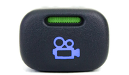 Пересвеченная кнопка включения видеорегистратора с индикацией для ВАЗ 2113-2115, Лада Калина, Нива Тревел, Шевроле Нива