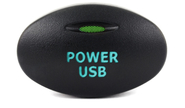 Пересвеченная кнопка power usb с индикацией для Лада Калина