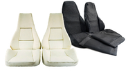 Комплект для сборки сидений с обивкой из черной ткани с центром Искринка для ВАЗ 2107