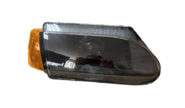 Тюнинг фары черные с линзой и оранжевым поворотником для ВАЗ 2113-2115