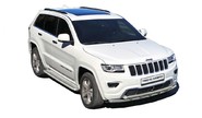 Защита переднего бампера ТехноСфера Труба двойная d63,5  для jeep grand cherokee с 2013 г.в.