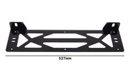Кронштейн pbk 3мм крепления дополнительных фар с верхним расположением под номерной знак