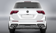 Задний бампер ЮролТюнинг для volkswagen tiguan